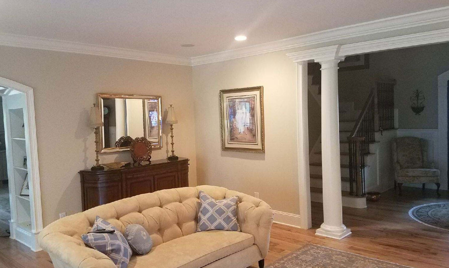 living room interior bg