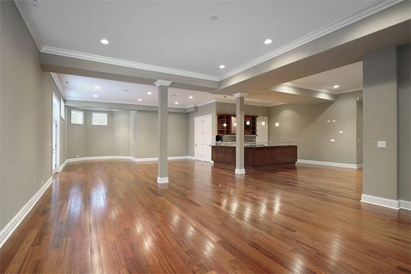 Painted Basement
